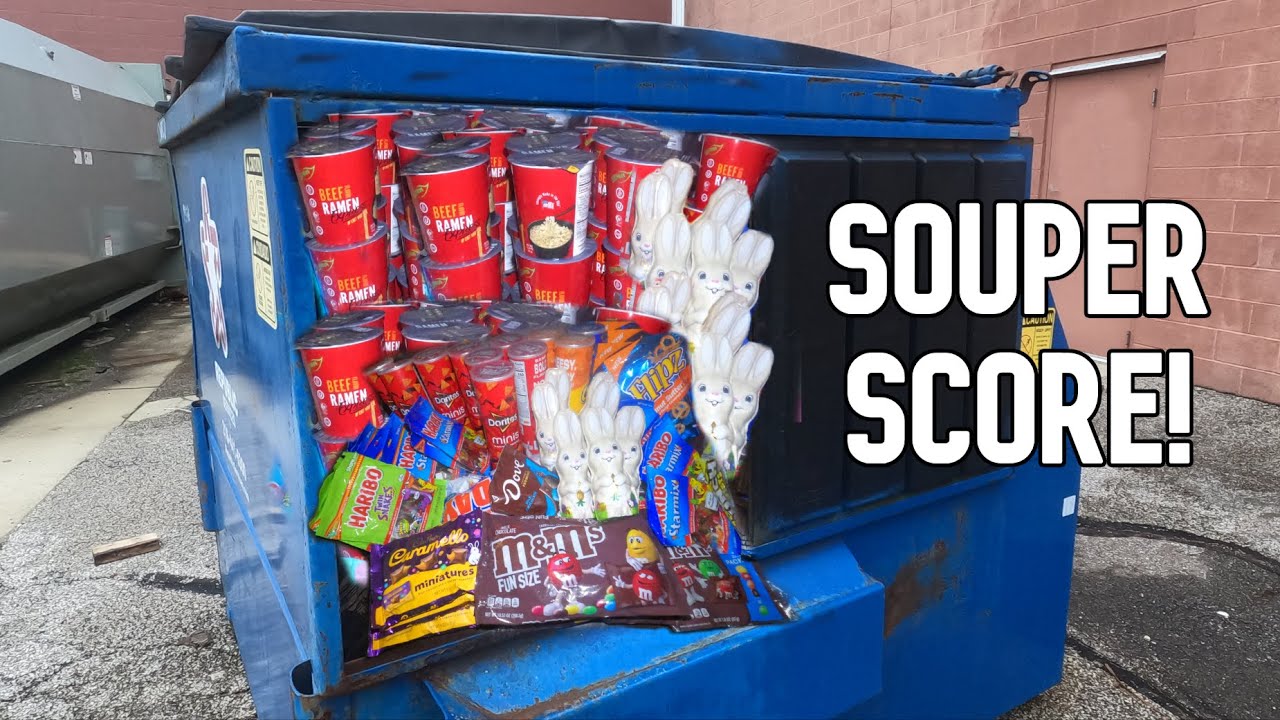 Dumpster Diving- Ramen Noodle Souper Score + Easter Candy, Scrap Metal + The Critter Cam