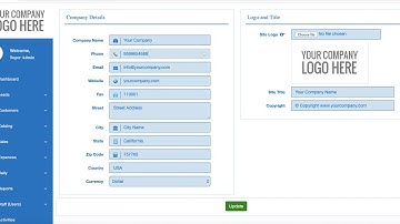 PHP CRM - Change Logo and Copyright - Free CRM Software System phpcrm.com