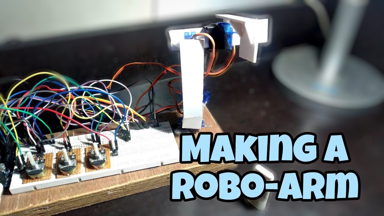 Arduino Arm Projects Making a Robo-Arm using Arduino || Project || Progress Video || # ...