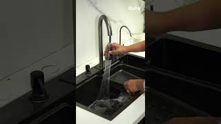 Ruhe Smart Sinks, for a smarter kitchen! #ruhe #ruheindia #kitchensinks #ytshorts
