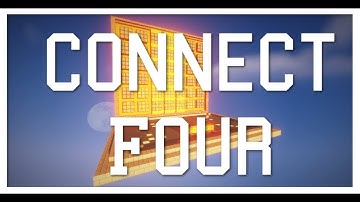 Connect Four Mini-Game: Made with Redstone! | Minecraft