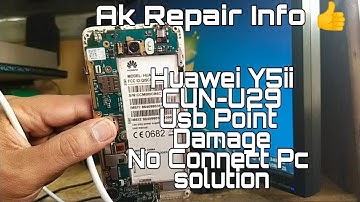 Huawei Y5ii (CUN-U29) Usb device Not Connect Pc Solution