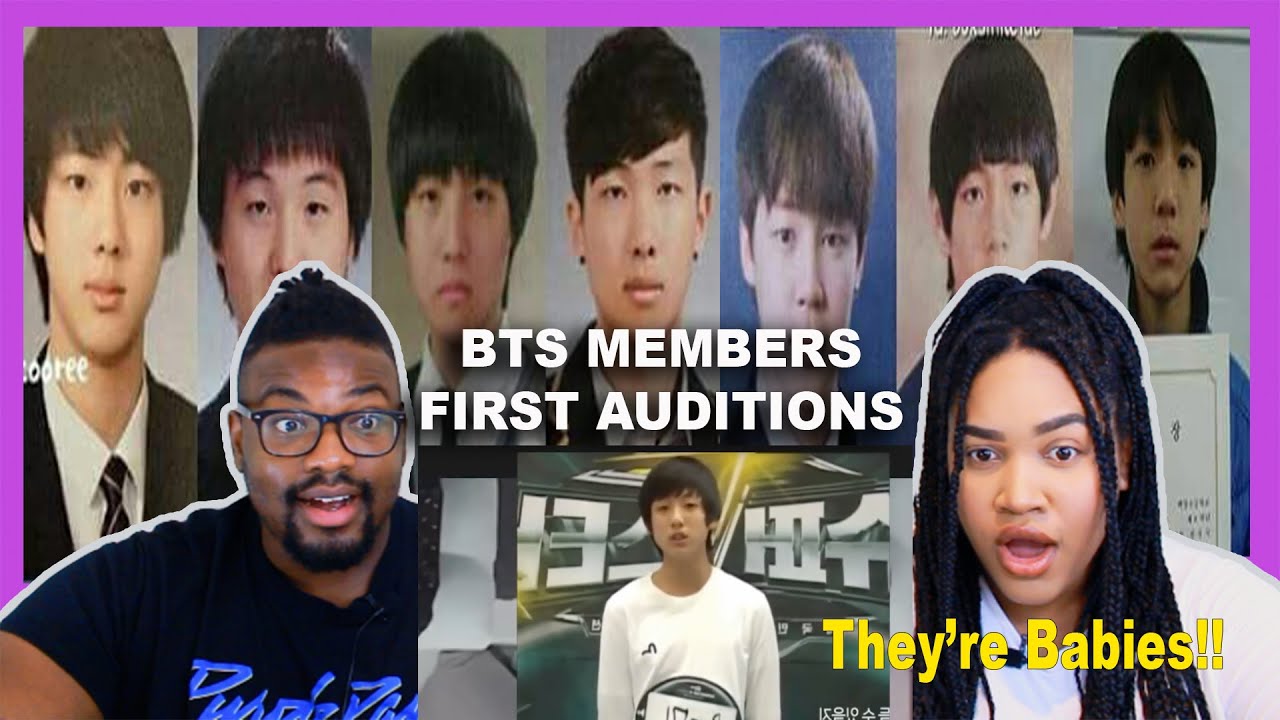 BTS Members First Audition (Pre Debut)| REACTION - YouTube