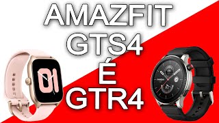 Amazfit GTR 4 é GTS 4 SMARTWATCH, MUITA BATERIA, MEMÓRIA pra MÚSICAS e CHAMADAS, Alexa Integrada.