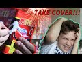 We shot off $1000 worth of fireworks!! IT FELL!!!!