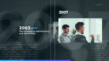 (Video Displays) History Timeline by D-ASH | After Effects Template #AfterEffectsTemplate #Videohive