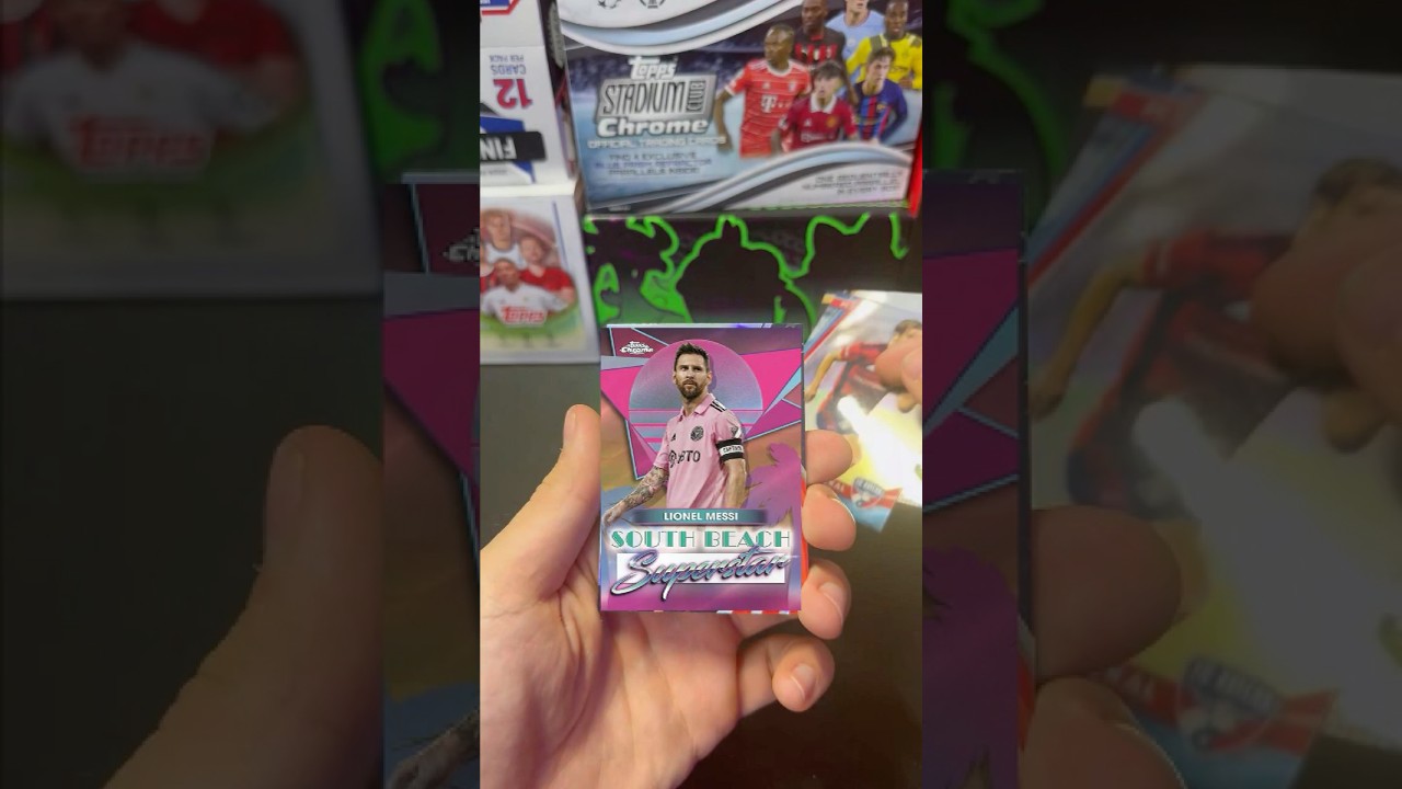 Hunting Messi! MLS Chrome!⚽One Pack A Day Ep.102 
