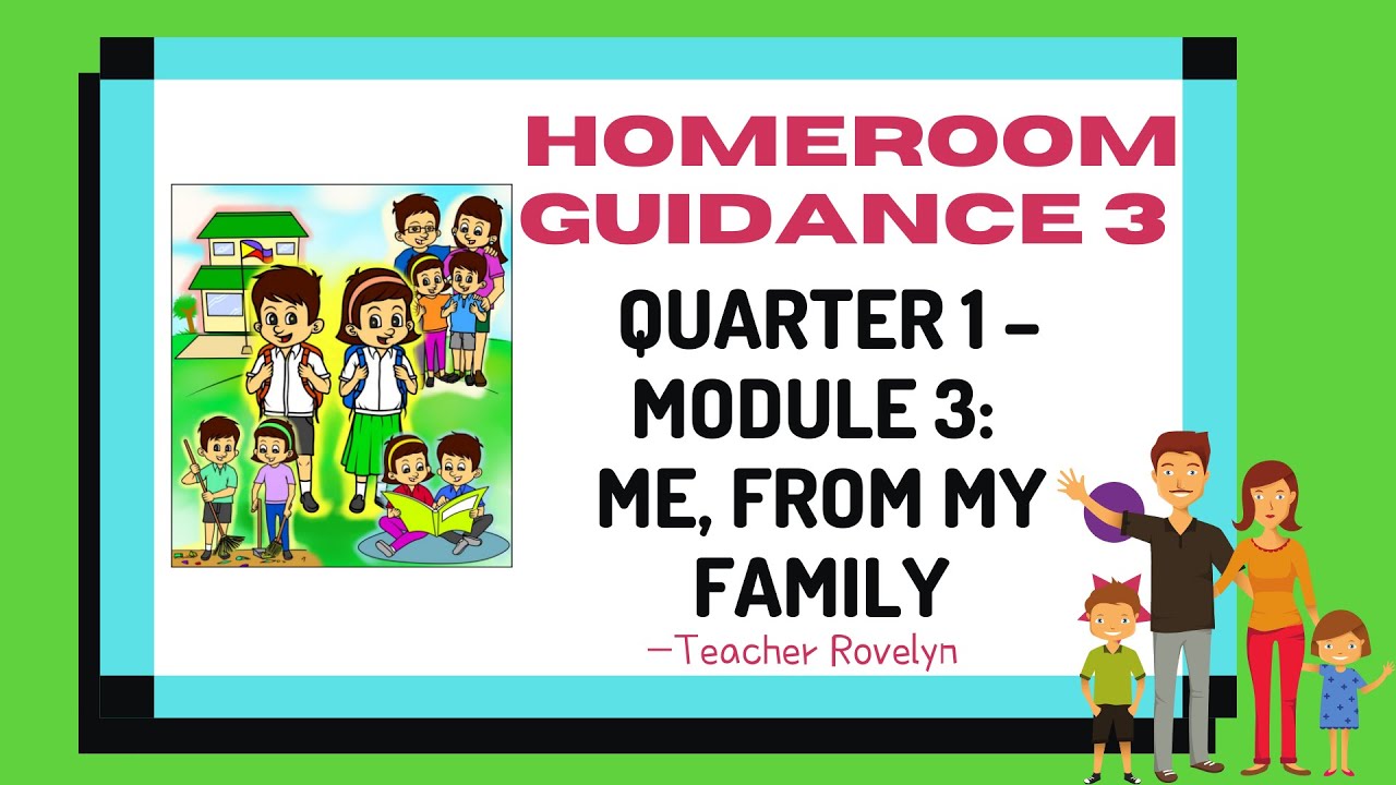 Homeroom Guidance Grade 3 1st Quarter Module 3 Youtube