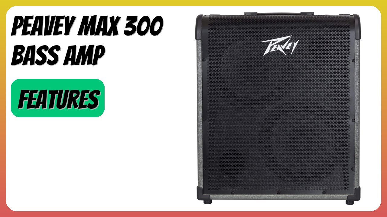 REVIEW (2026): Peavey MAX 300 Bass Amp. Features