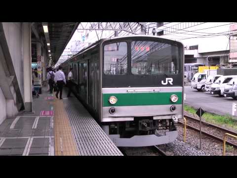 ２０５系０番台埼京線各停新宿行き池袋駅入線～発車その３