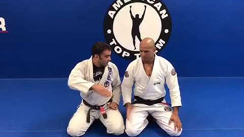 Brazilian Jiu-Jitsu technique: Bow and Arrow Choke