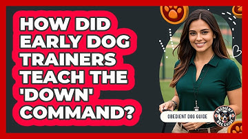 How Did Early Dog Trainers Teach The 