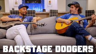 Backstage: Dodgers - Guitar Lessons with Mookie Betts