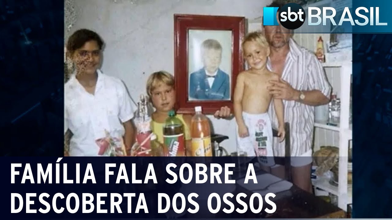 Família do menino desaparecido a 30 anos fala sobre descoberta de ossada | SBT Brasil (11/06/22)
