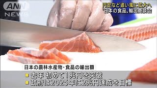 円安追い風に“日本食品”拡大へ　都内で輸出商談会(2022年6月22日)