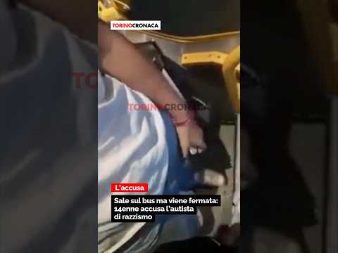 Video L'accusa: «Faccio salire solo gli italiani, non gli stranieri»