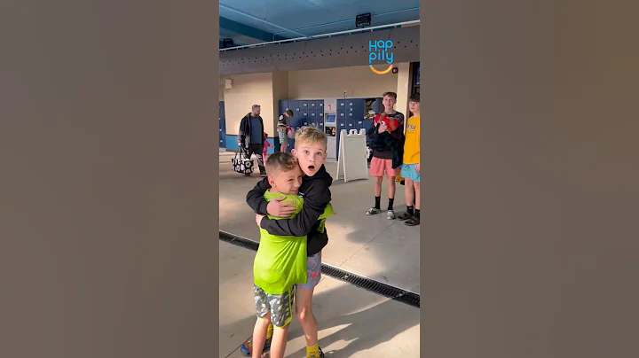 Best friends surprise reunion 🤗 #shorts