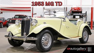 1953 MG TD For Sale - Walk Around
