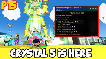 THEY ACTUALLY DID IT.. CRYSTAL 5 GEAR IS COMING TO TROVE (test server livestream)