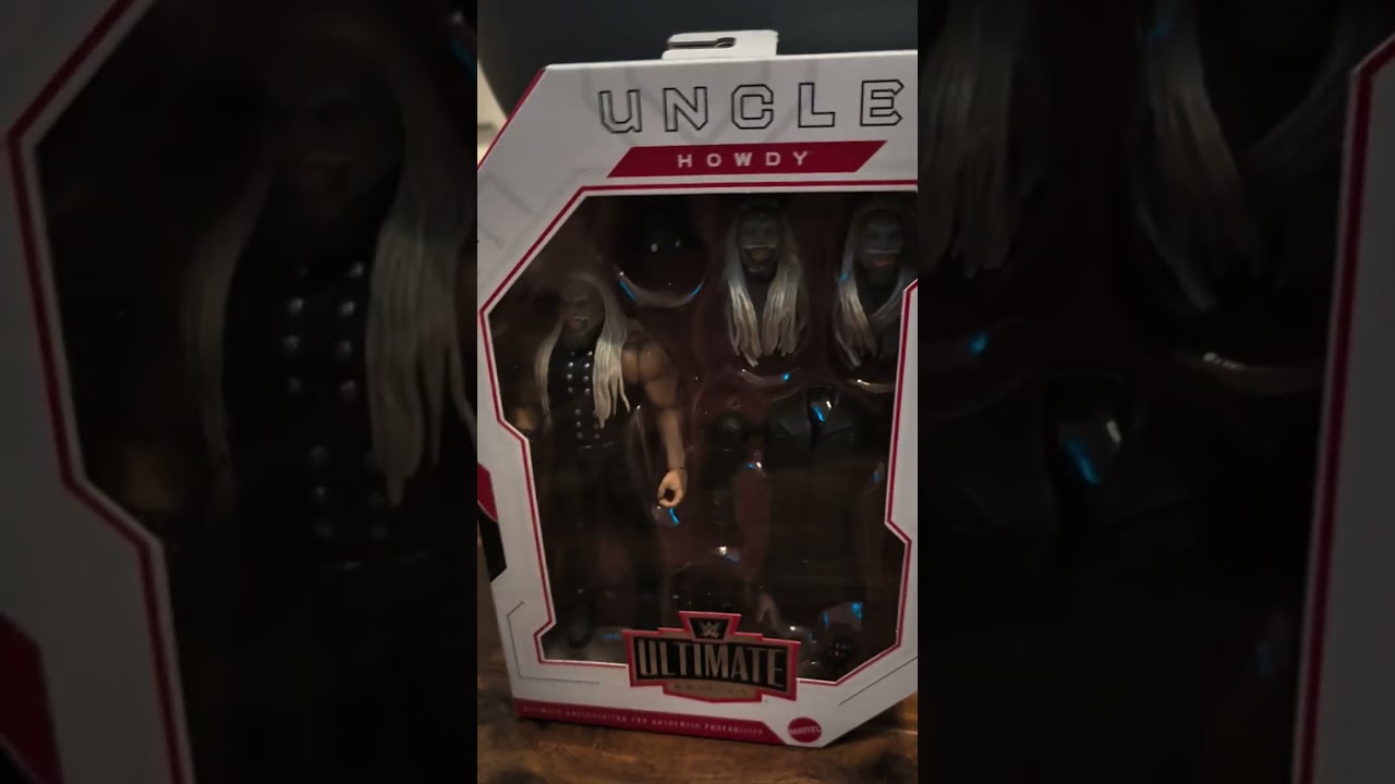 New action figures and some merch from pro wrestling loot