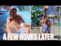 GOING TO A WATER PARK HOURS AFTER BEING RELEASED FROM THE EMERGENCY ROOM