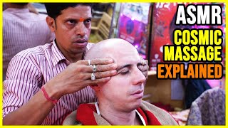 COSMIC HEAD MASSAGE explained by BENNY 💛 World's Greatest Head Massage 💛 ASMR BARBER