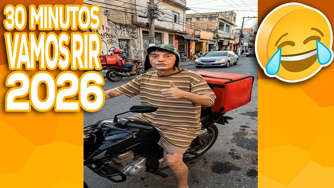 30 MINUTOS TENTE NÃO RIR 🤣 OS VÍDEOS ENGRAÇADOS de MEMES 2026 [VALE A PENA RIR DE NOVO] #16