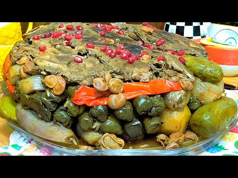 سر الدولمة العراقية الأصلية اللي ما بيحكوه أطيب دولمة محشية بمكو ن واحد بيعمل فرق كبير