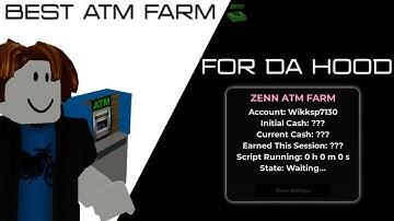 BEST ROBLOX DA HOOD ATM FARM SCRIPT