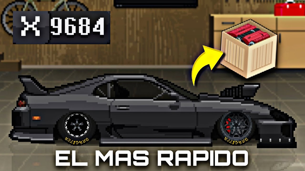 Haciendo el Toyota SUPRA más RÁPIDO del MUNDO 😱 (3 segundos) // Pixel car racer // Pro league