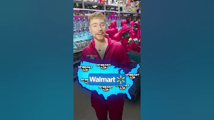 Restocking MrBeast Labs at Walmart #mrbeast #mrbeastshorts #shortsfeeds #viral #best