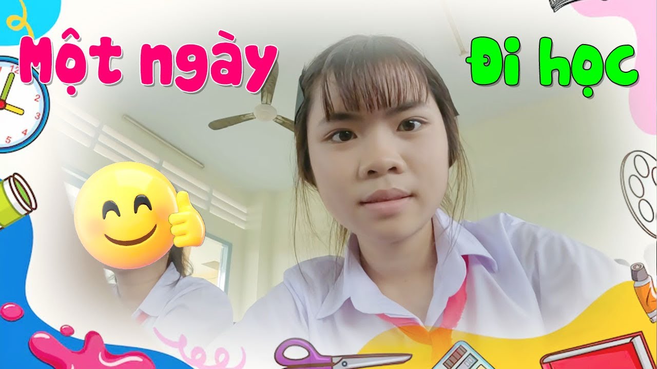 Trang nè kể lại một ngày đi học