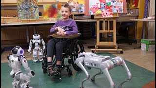 Alberta Children’s Hospital’s Child Life Team has a new ‘paw-tner’: Meet Casey, the robotic dog