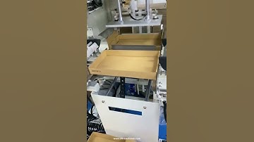 Flip tray empt box case forming erecting machine tray box folding making machine