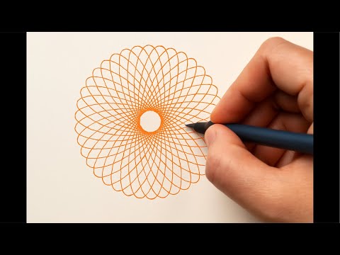 This Tiny Pattern Turns Into Something Huge 😍 #satisfying #spirograph #shorts
