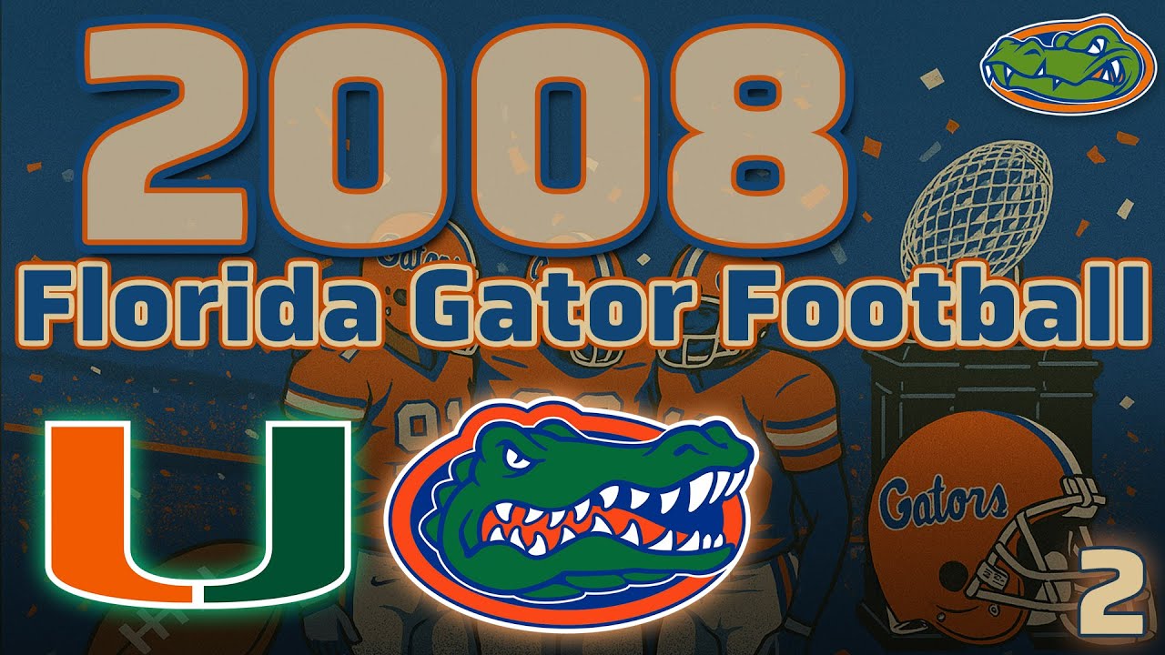 Miami Hurricanes vs Florida Gators – 2008 Rivalry Game in The Swamp (Full Game)