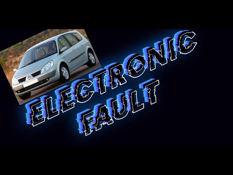 ELECTRONIC FAULT  Renault Grand Scenic 2