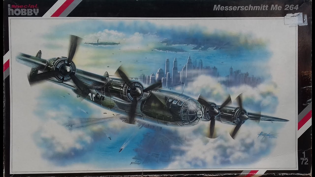 航空機・ヘリコプター Messerschmitt Me 264 1/72 Special Hobby 1:72 Messerschmitt Me264, by Aldo Chetcuti