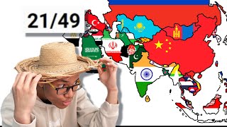 Guess All 49 Flags of Asia