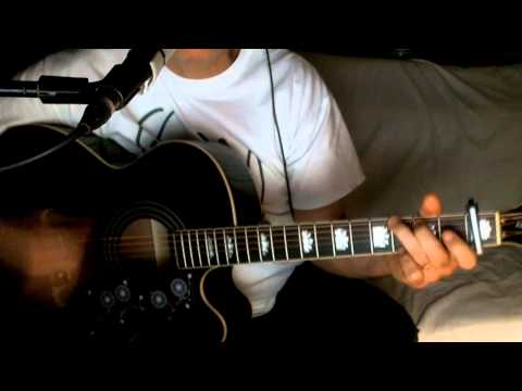 Help ~ The Beatles ((°J°)) ~ Acoustic Cover w/ Epiphone EJ-200CE BK