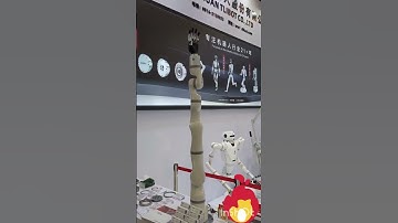 Waving by a robotic arm at World artificial intelligence conference Shanghai 2025 #ai