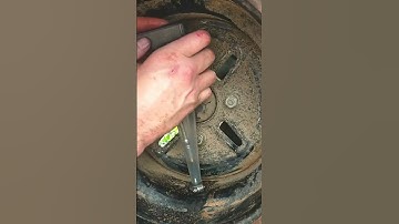 Valve stem install without removing the tire, no special tools!