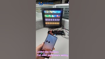 Make Smart Setting on Huidu Mobile APP LEDART - WiFi controller