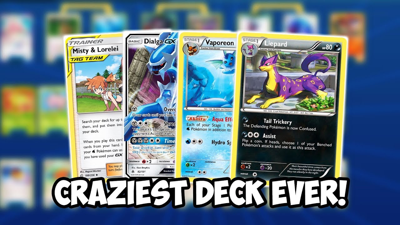 The Craziest Combo Ever, Liepard/Dialga/Misty & Lorelei! ENDLESS Loop