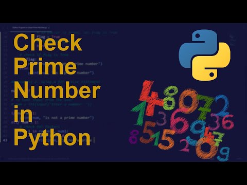 Check Prime Number in Python | Python Examples | Python Coding Tutorial | Python Coding Interview