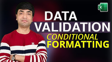 Data Validation And Conditional Formatting | Excel Drop Down List including cell color change