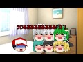 寝ているときにみんながどんな行動するか記録してみた