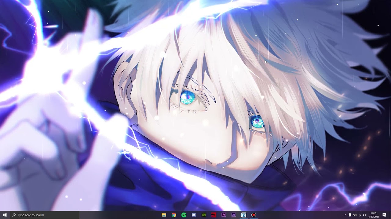 Gojo Satoru Live Wallpaper Wallpaper Engine Youtube