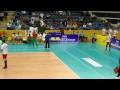 Egypt against Algeria in Pool A of Men's African Nations Championship
