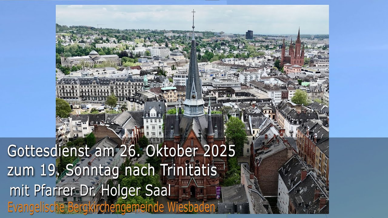 Gottesdienst am 26. Oktober 2025 um 11:30 Uhr - YouTube